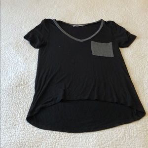 black t shirt